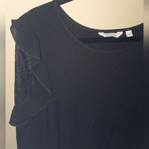 Lace Cold Shoulder Top